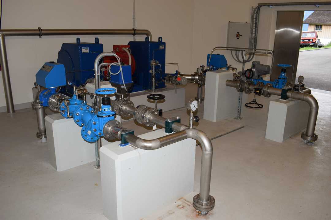 Trinkwasserkraftwerk Grist