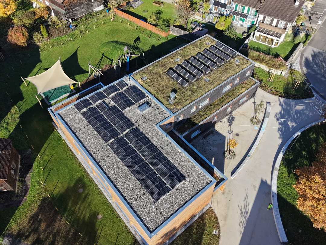 Photovoltaikanlage Kindergarten Unterdorf