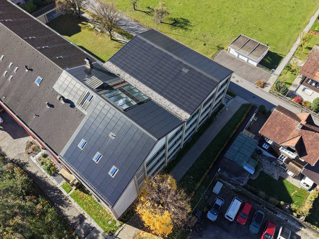 Photovoltaikanlage Schulhaus Kirchbünt
